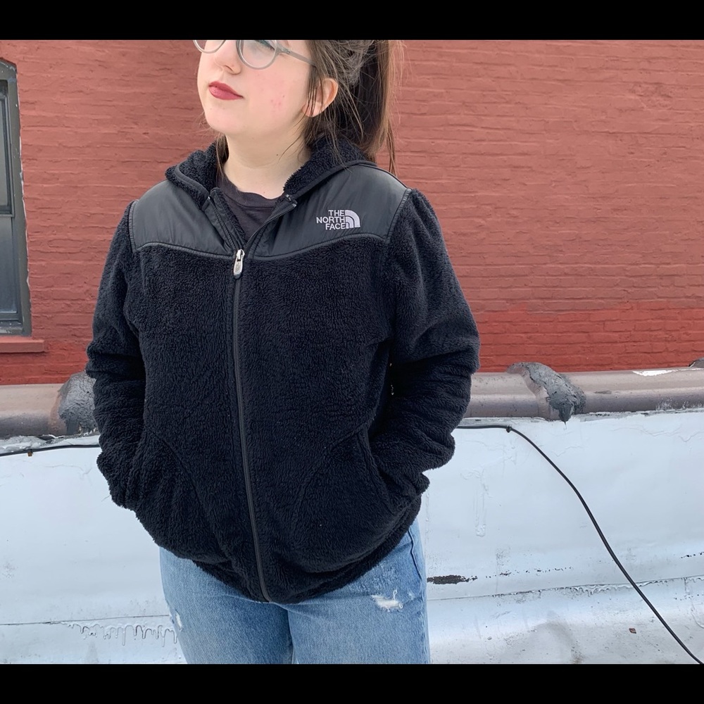 The North Face Black Fleece Hooded Jacket